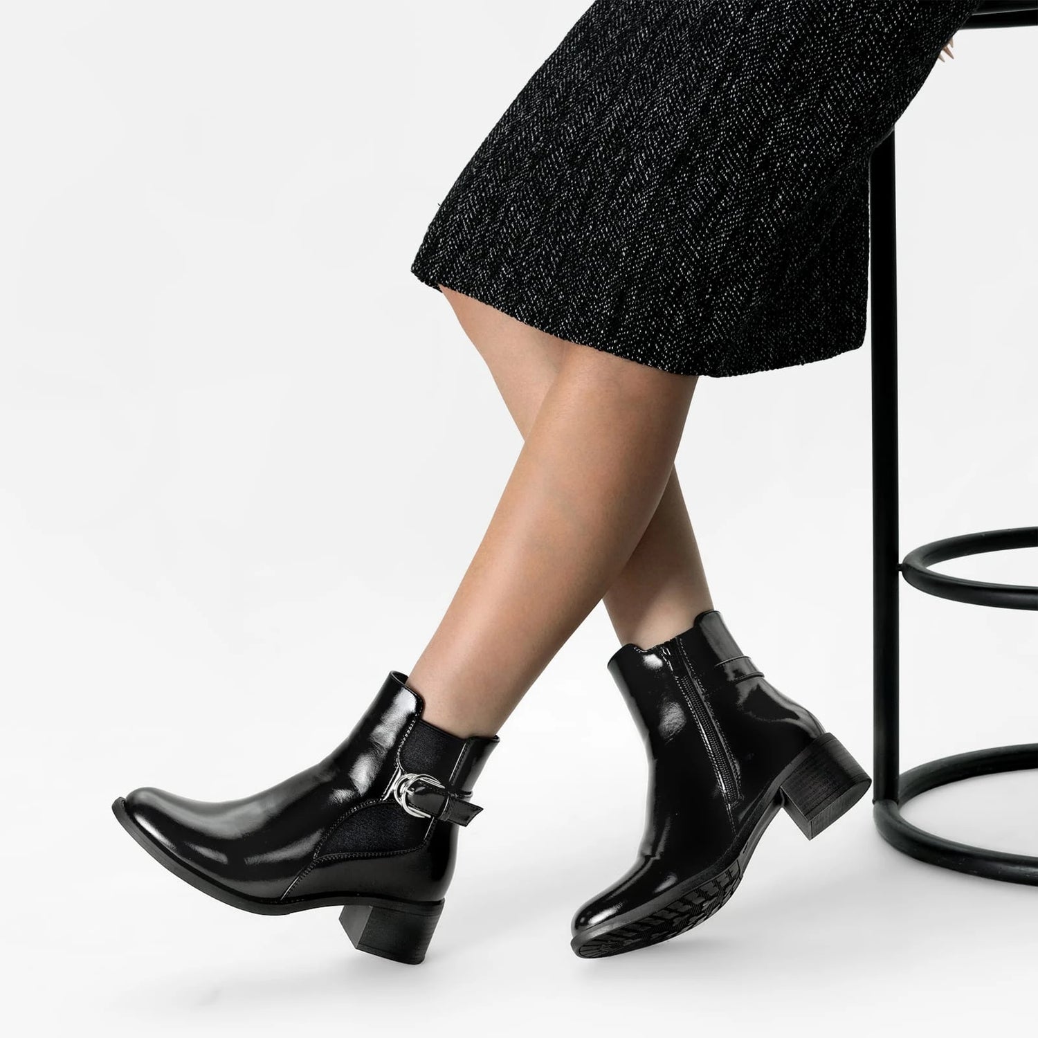 Botin Taco Mujer Weide MXZS065