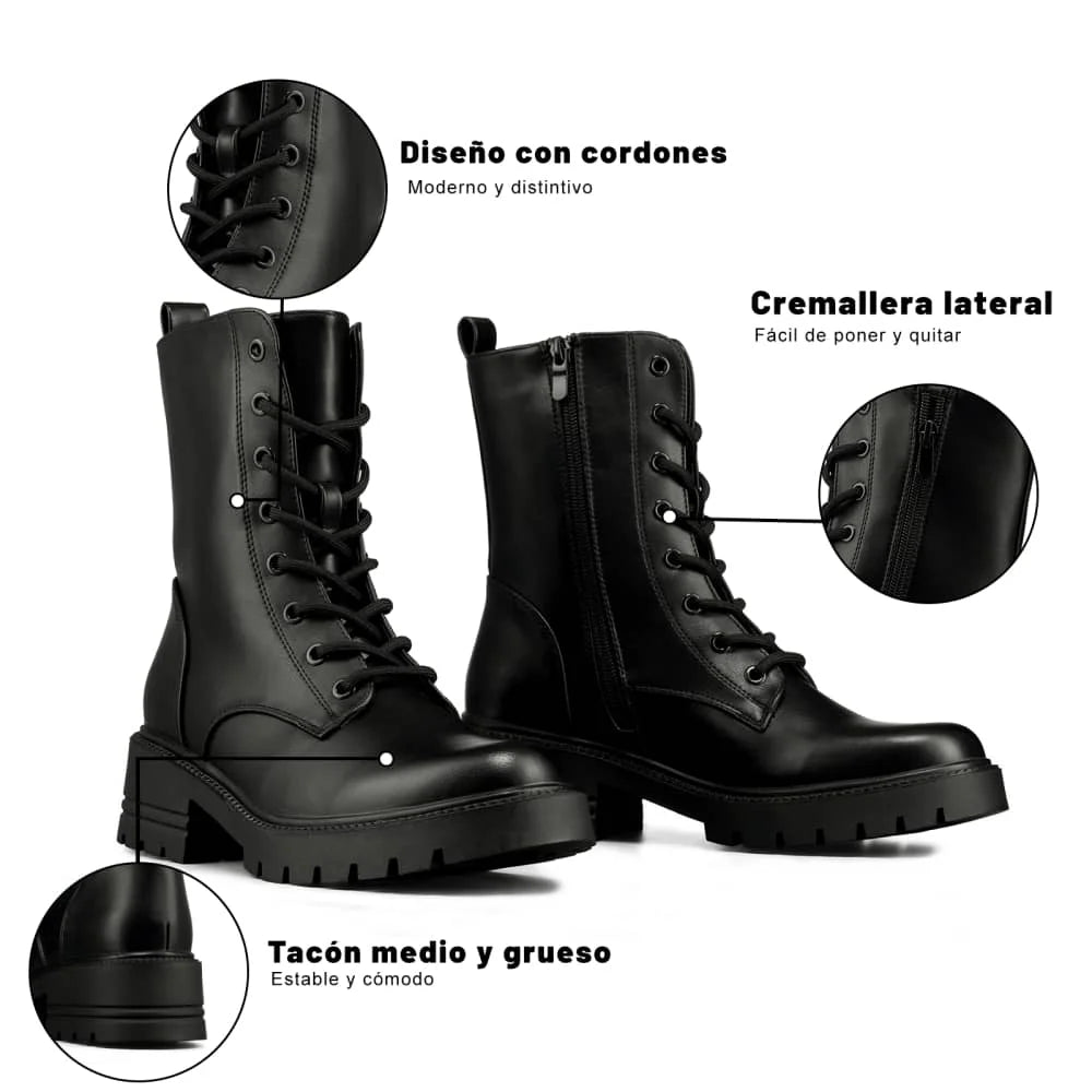 Botines Plataforma Mujer Weide MXZS066