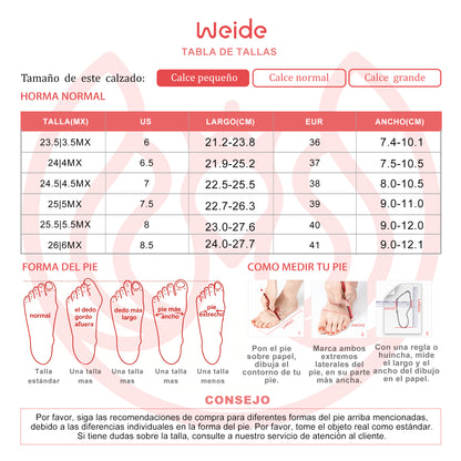Guía de tallas MXGH188