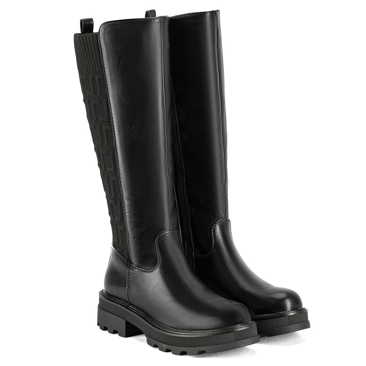 Bota Largas Blanca Mujer Weide Botas Negro para Mujer ofertas