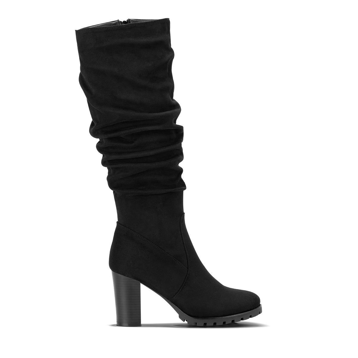 Botas largas best sale con taco