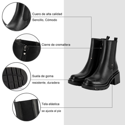 Botin Taco Mujer Weide MXZS004