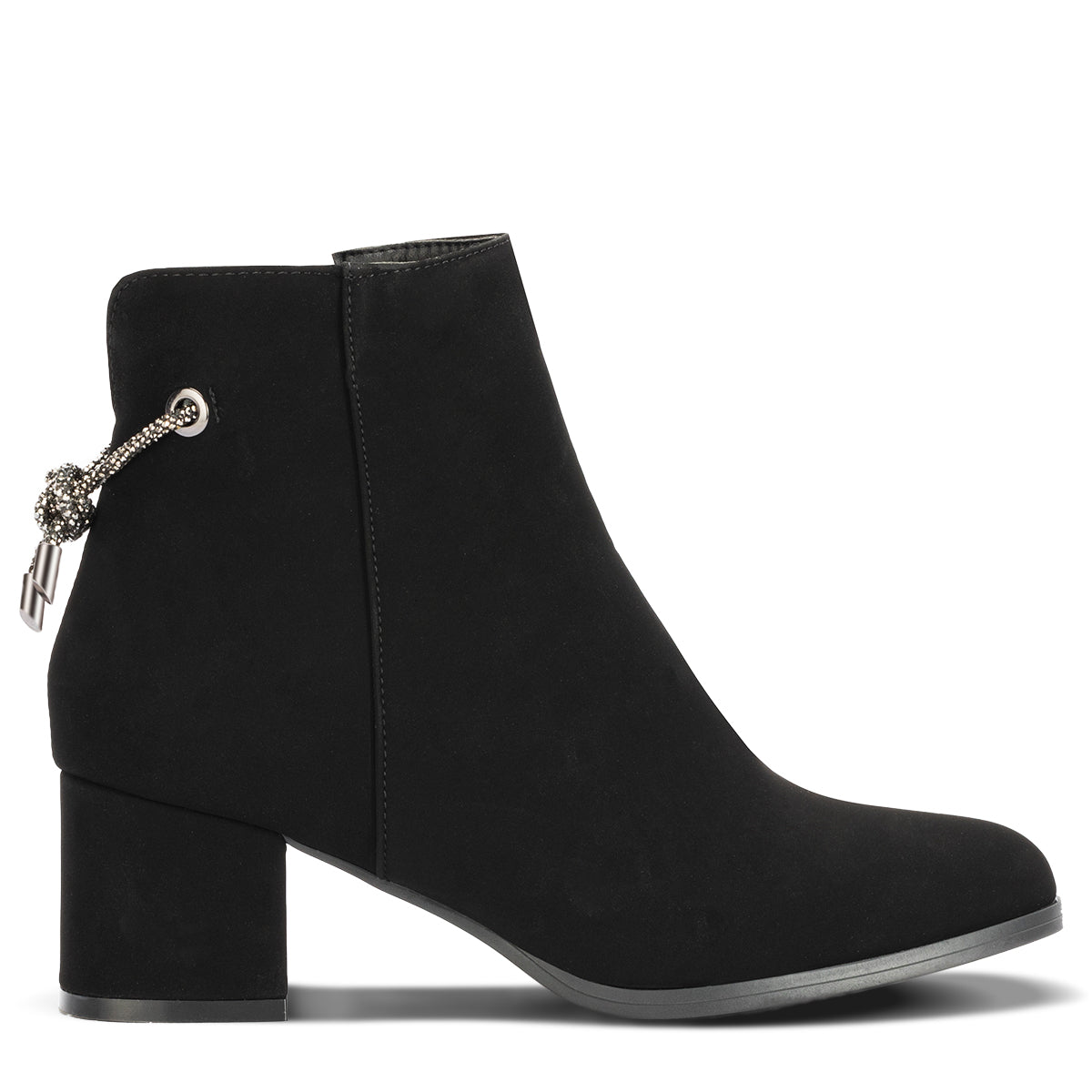 Botines ante clearance negro mujer
